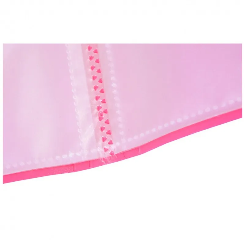 Папка с 20 прозр.вклад. Бюрократ Tropic -TR20 A4 пластик 0.7мм ассорти