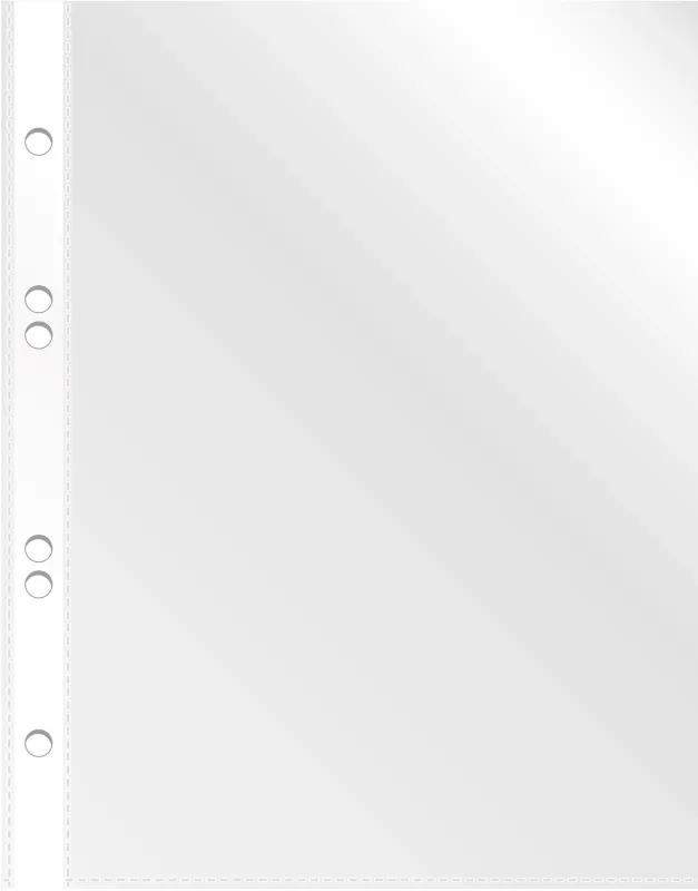 Папка-вкладыш Бюрократ Премиум -013A5T тисненые А5 40мкм (упак.:100шт)