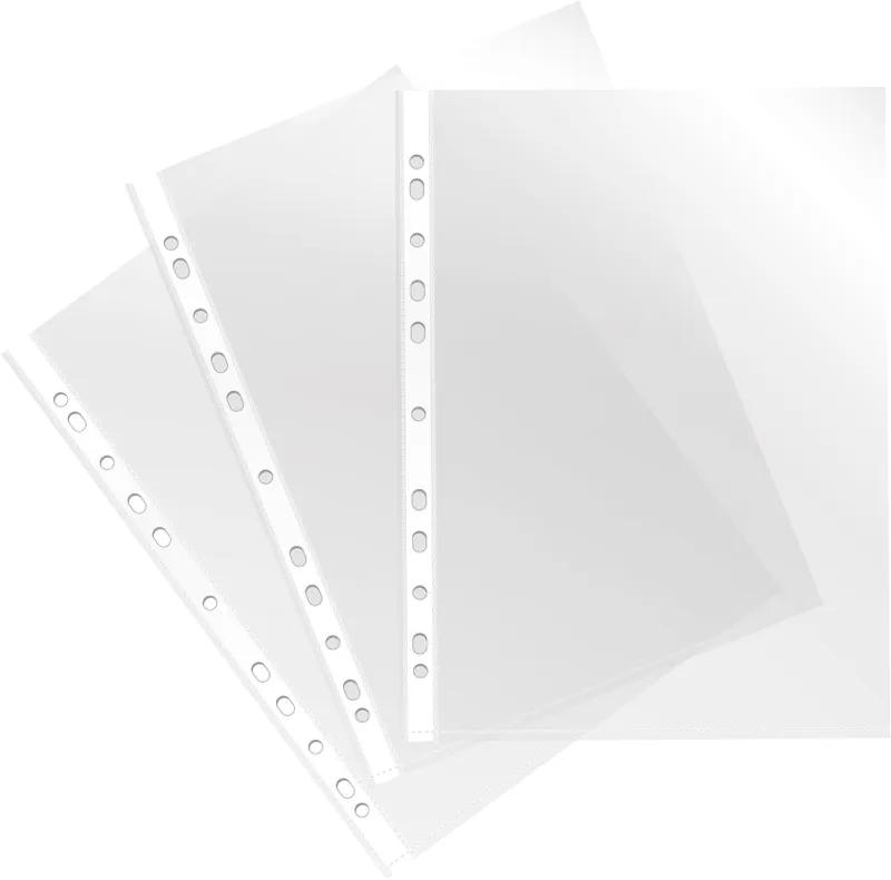 Папка-вкладыш Бюрократ СуперЛюкс -060T/25 тисненые А4+ 60мкм (упак.:25шт)