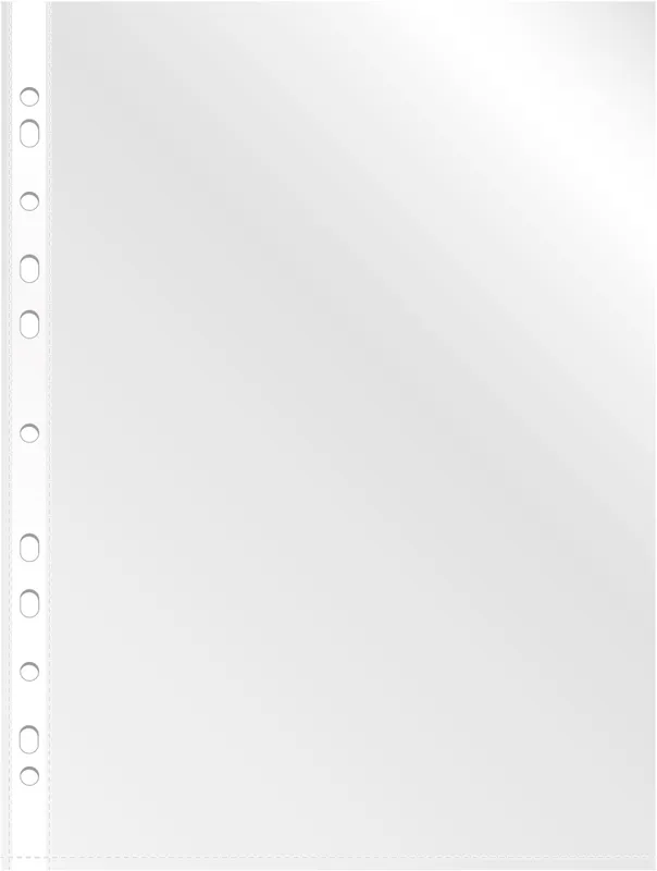 Папка-вкладыш Бюрократ СуперЛюкс -080GSLUX глянцевые А4+ 80мкм (упак.:100шт)