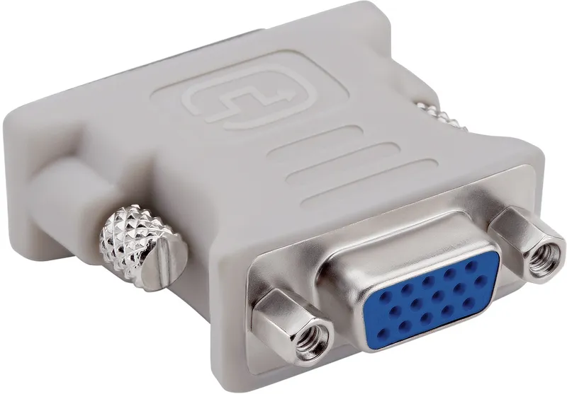 Адаптер Buro DVI-I(m) VGA (f)