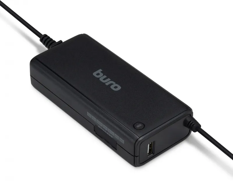 Блок питания Buro BUM-1200C120 ручной 120W 15V-24V 11-connectors 5A 1xUSB 2A от прикуривателя