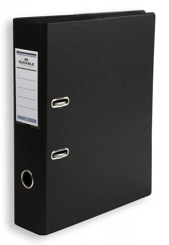 Папка-регистратор Durable 3110-01 A4 70мм ПВХ черный