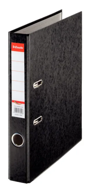 Папка-регистратор Esselte Rainbow 17924P A4 50мм картон черный