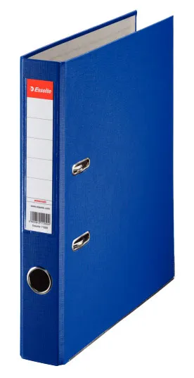 Папка-регистратор Esselte Economy 81195P A4 50мм ПВХ/бумага синий