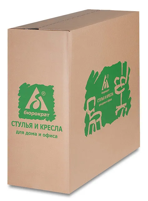 Кресло детское Бюрократ KD-4 синий космос крестов. пластик