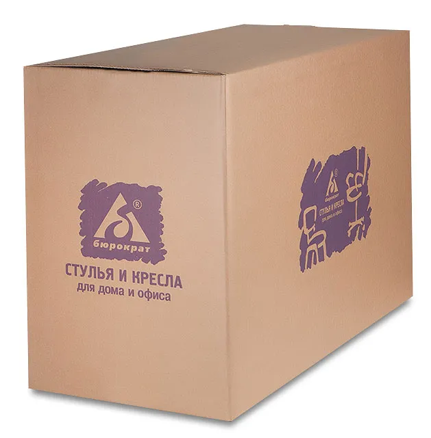 Кресло руководителя Бюрократ CH-993 синий эко.кожа крестов. металл хром