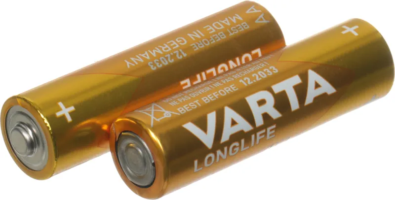 Батарея Varta Longlife LR6 Alkaline AA (2шт) блистер