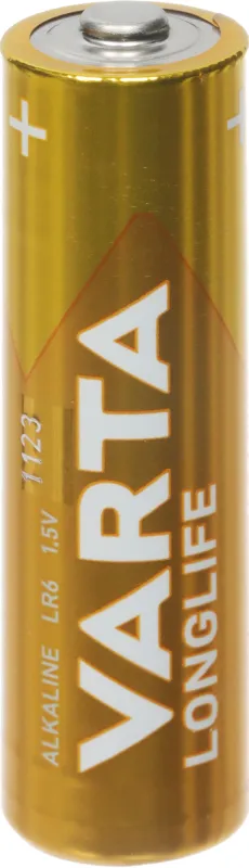 Батарея Varta Longlife LR6 Alkaline AA (2шт) блистер