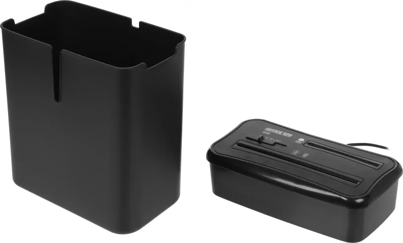 Шредер Office Kit S35 (секр.P-4) фрагменты 9лист. 14лтр. пл.карты CD