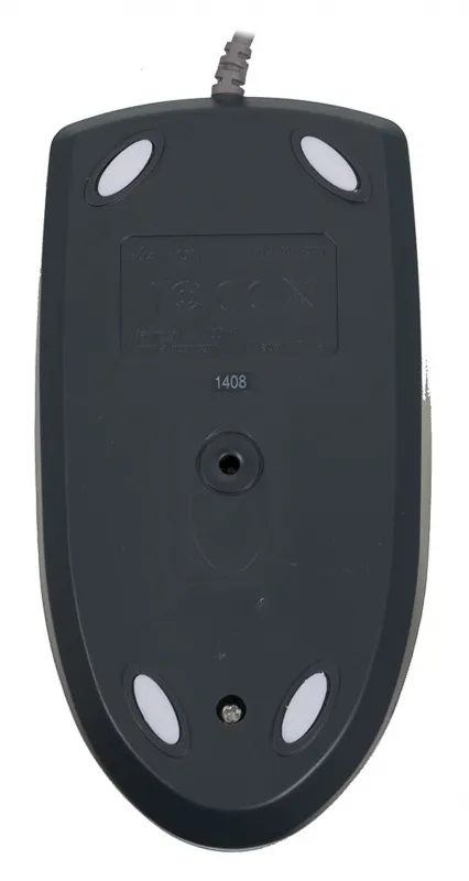 Мышь A4Tech OP-620D серебристый оптическая (1200dpi) USB (4but)