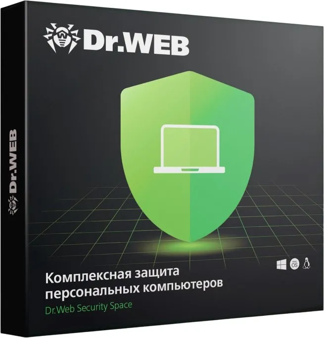 Программное Обеспечение DR.Web Security Space КЗ 3ПК 1г (BHW-B-12M-3-A3)