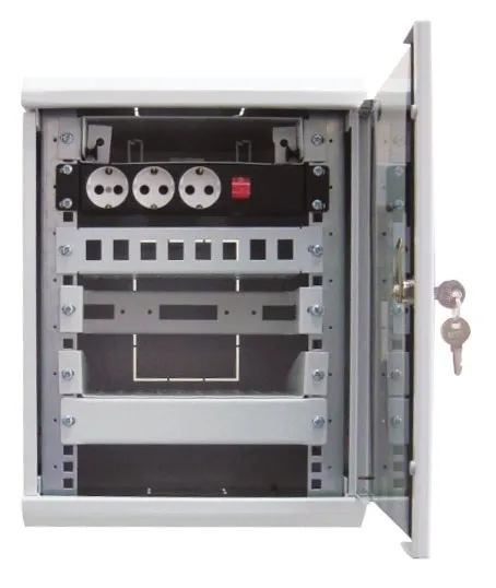 Полка стационарная ЦМО МС-15-10 1U 10" серый (упак.:1шт)