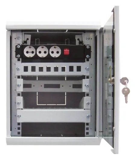 Полка стационарная ЦМО МС-15-10 1U 10" серый (упак.:1шт)