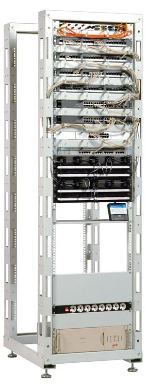 Стойка ЦМО Стойка телекоммуникационная универсальная 33U двухрамная, [ СТК-33.2 ]