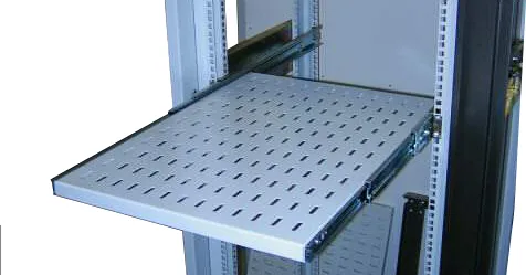 ЦМО Полка перфорированная выдвижная с телескопическими направляющими, глубина 620 мм