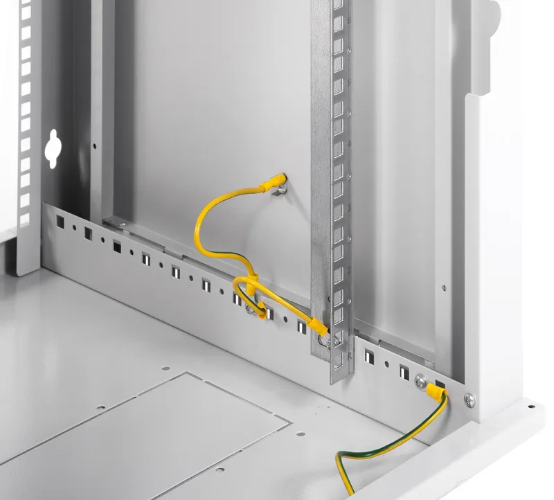 ЦМО Шкаф телекоммуникационный настенный разборный ЭКОНОМ 9U (600х350) дверь стекло