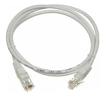 Патч-корд Lanmaster TWT-45-45-1.5/6-GY UTP RJ-45 вил.-вилка RJ-45 кат.6 1.5м серый ПВХ (уп.:1шт)