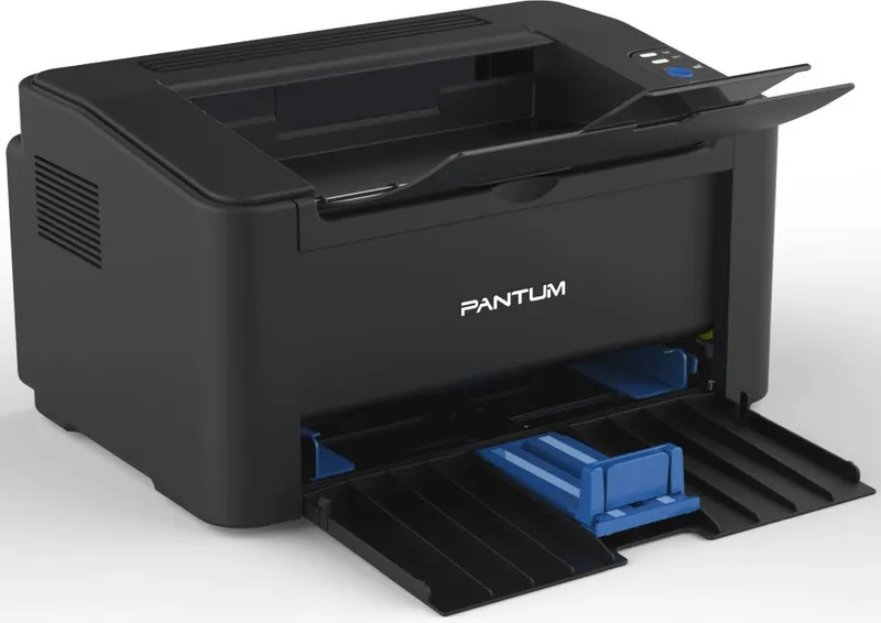 Лазерный монохромный принтер Pantum P2500W, Printer, Mono laser, А4, 22 ppm (max 15000 p/mon), 600 MHz, 1200x1200 dpi, 128 MB RAM, paper tray 150 pages, USB, WiFi, start. cartridge 1600 pages (black)
