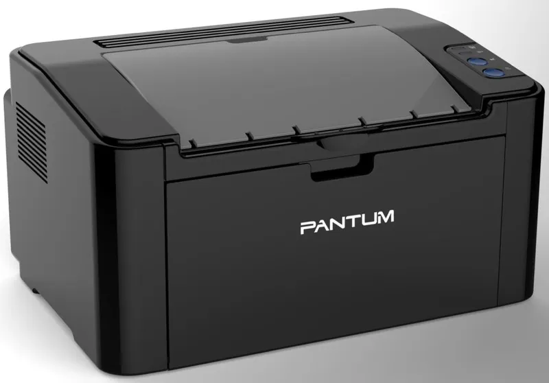 Лазерный монохромный принтер Pantum P2500W, Printer, Mono laser, А4, 22 ppm (max 15000 p/mon), 600 MHz, 1200x1200 dpi, 128 MB RAM, paper tray 150 pages, USB, WiFi, start. cartridge 1600 pages (black)