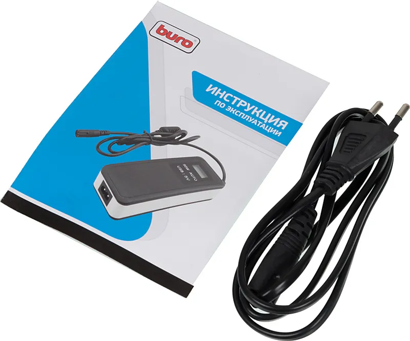 Блок питания Buro BUM-0036S40 автоматический 40W 9.5V-20V 8-connectors от бытовой электросети LED индикатор