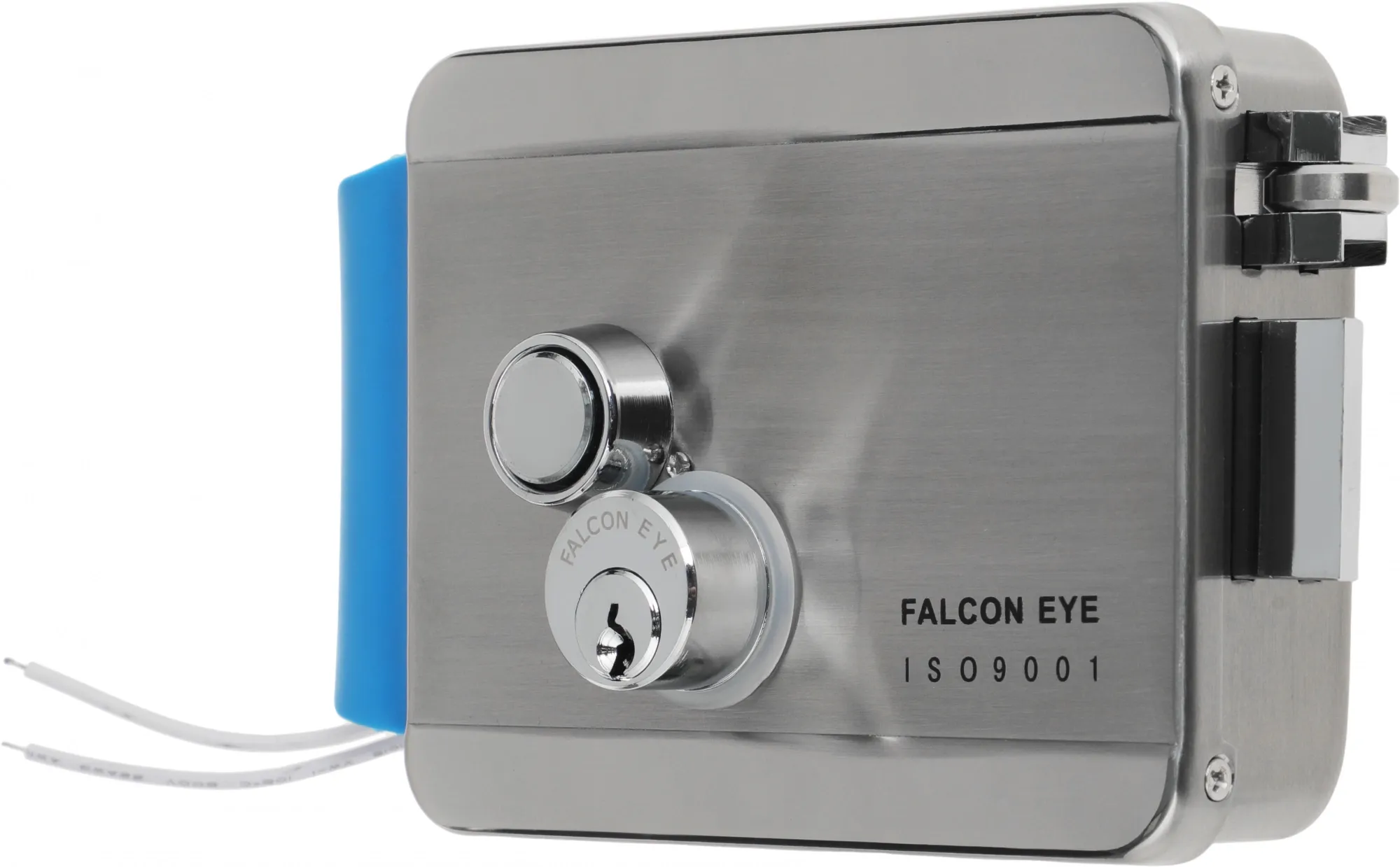 Замок электромеханический Falcon Eye FE-2369 сталь серебристый