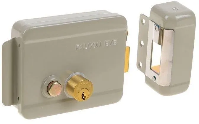 Замок электромеханический Falcon Eye FE-2369i сталь серый