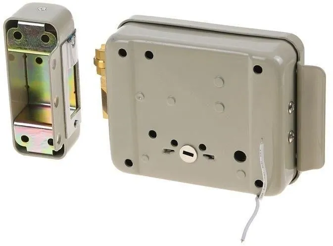 Замок электромеханический Falcon Eye FE-2369i сталь серый