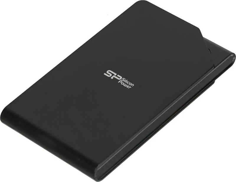 Portable Hard Disk Silicon Power Stream S03 2Tb, USB 3.2, Black