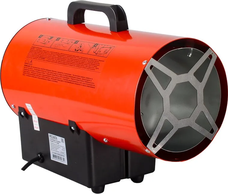 Тепловая пушка газовая Ресанта ТГП-10000 10000Вт красный (плохая упаковка)
