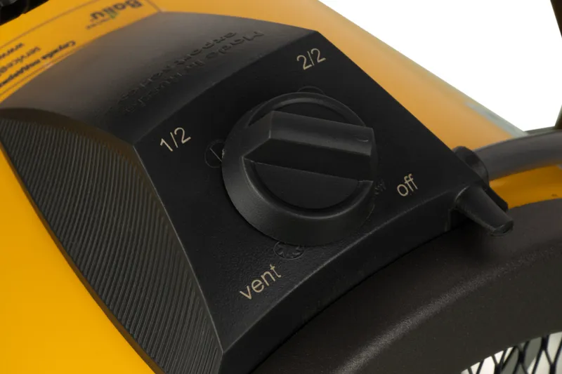 Тепловая пушка электрическая Ballu BHP-P-5 желтый/черный