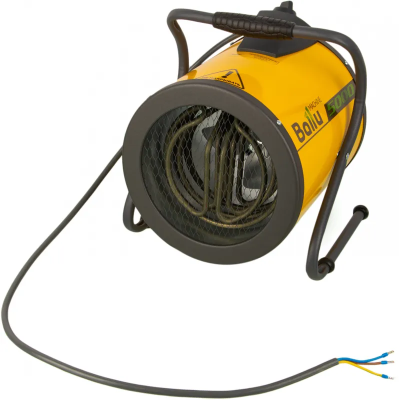 Тепловая пушка электрическая Ballu BHP-P-5 желтый/черный