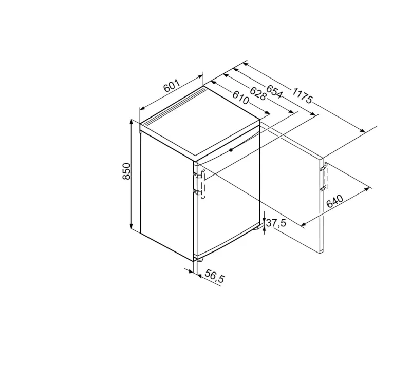 Холодильник Liebherr T 1714 1-нокамерн. белый мат.