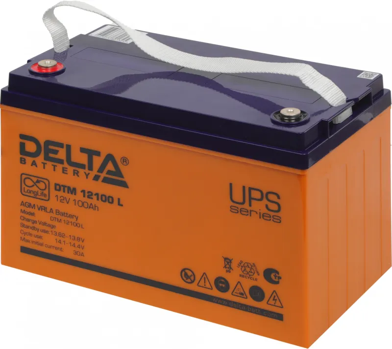 Батарея для ИБП Delta DTM 12100 L 12В 100Ач