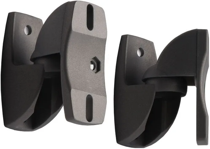 Кронштейн для акустических систем Holder LSS-6001 черный макс.5кг настенный поворот и наклон