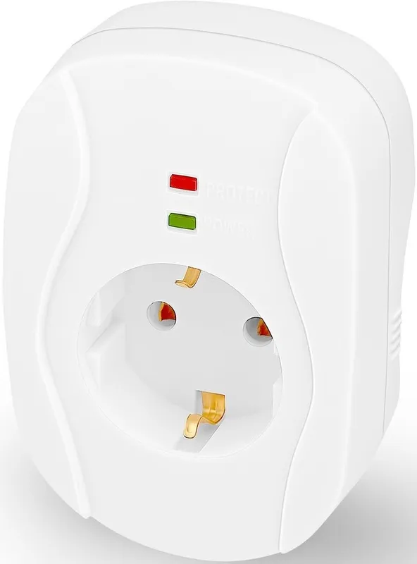 Сетевой фильтр Buro 100SH-Plus-W (1 розетка) белый (коробка)