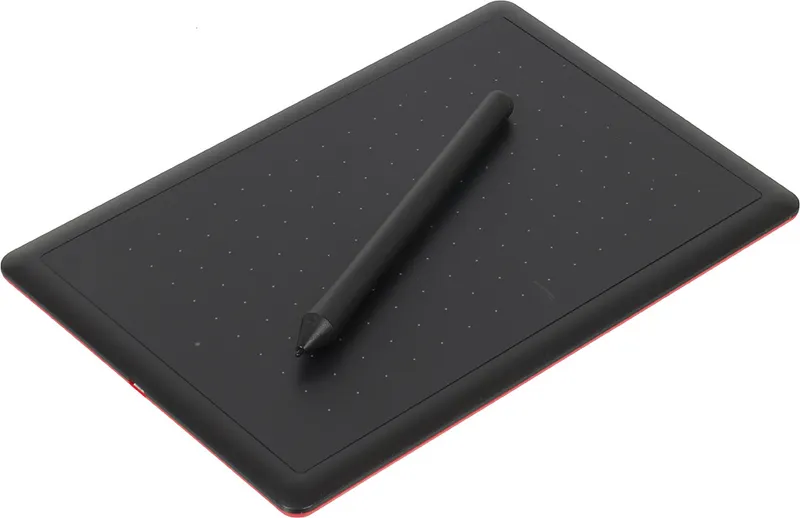 Графический планшет Wacom One by Small USB черный/красный