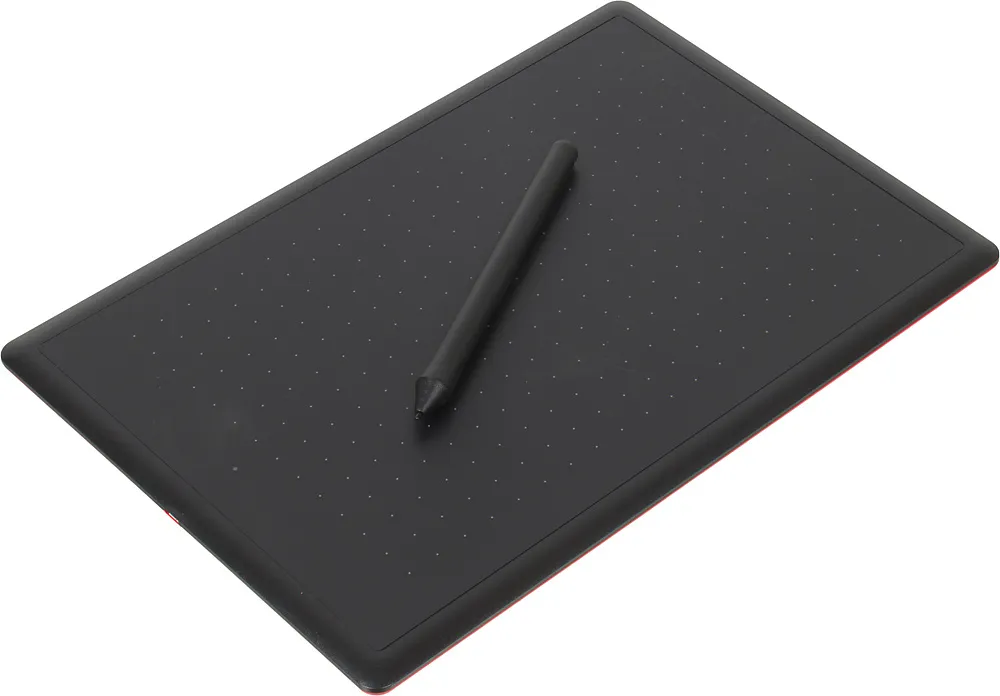 Графический планшет Wacom One by Medium USB черный/красный