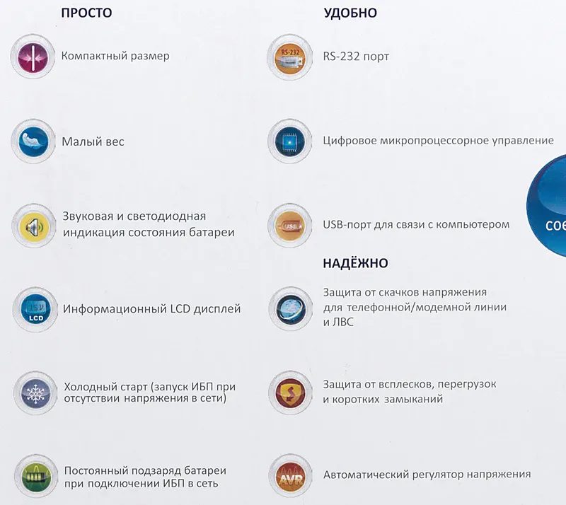 Источник бесперебойного питания Ippon Smart Power Pro II 1600 960Вт 1600ВА черный