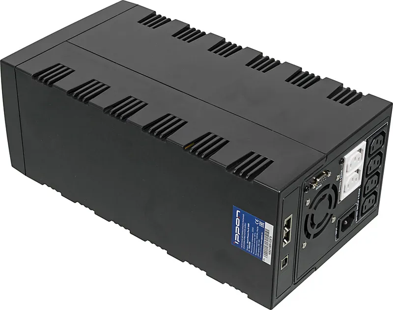 Источник бесперебойного питания Ippon Smart Power Pro II 1600 960Вт 1600ВА черный