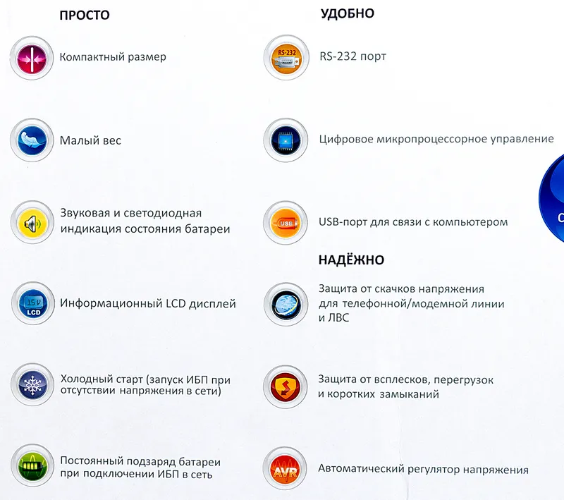 Источник бесперебойного питания Ippon Smart Power Pro II 2200 1200Вт 2200ВА черный