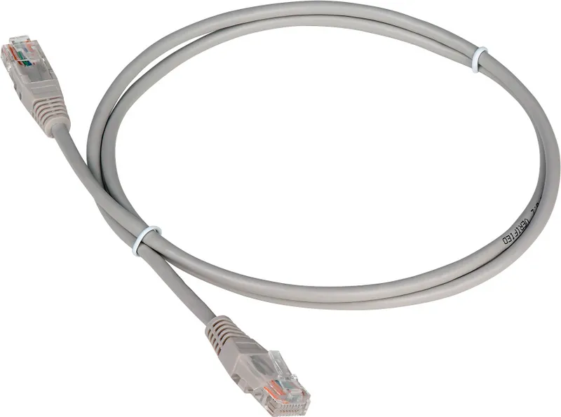 Патч-корд Lanmaster TWT-45-45-15-GY UTP RJ-45 вил.-вилка RJ-45 кат.5E 15м серый ПВХ (уп.:1шт)