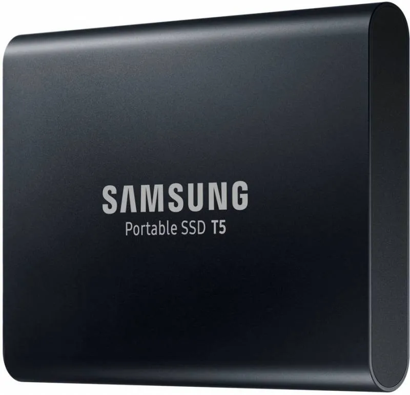 Твердотельный накопитель SSD Samsung T5 External 1Tb (1024GB) BLACK USB 3.1 (MU-PA1T0B/WW) 1year