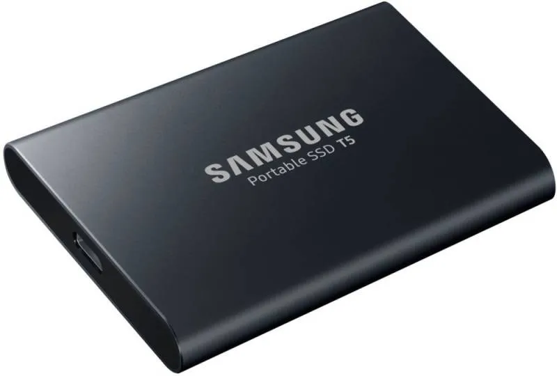 Твердотельный накопитель SSD Samsung T5 External 1Tb (1024GB) BLACK USB 3.1 (MU-PA1T0B/WW) 1year