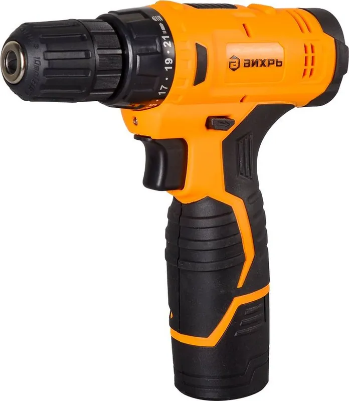 Дрель-шуруповерт Вихрь ДА-12-1 аккум. патрон:быстрозажимной (72/14/11)