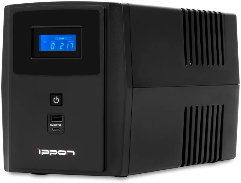 Источник бесперебойного питания Ippon Smart Power Pro II Euro 1600 960Вт 1600ВА черный