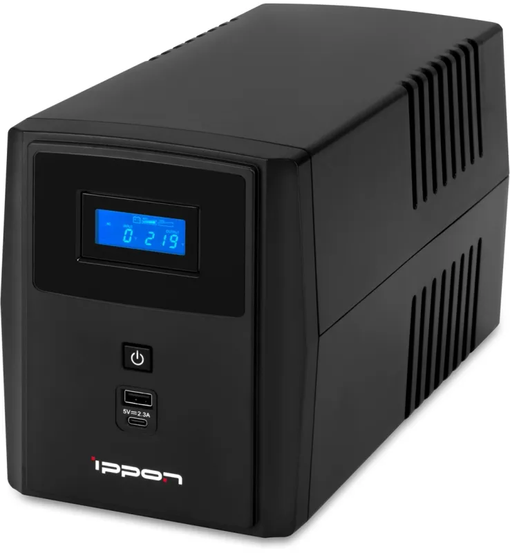 Источник бесперебойного питания Ippon Smart Power Pro II Euro 1600 960Вт 1600ВА черный