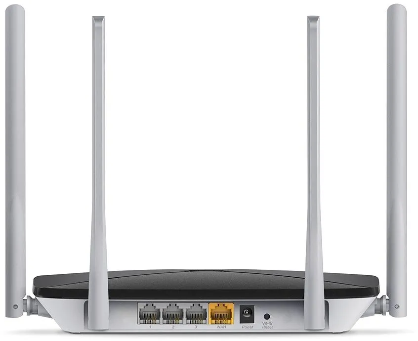 Роутер беспроводной Mercusys AC12 AC1200 10/100BASE-TX черный