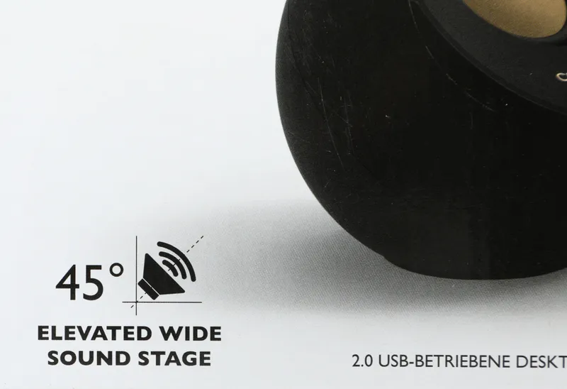 Колонки Creative PEBBLE MF1680 2.0 черный 4.4Вт