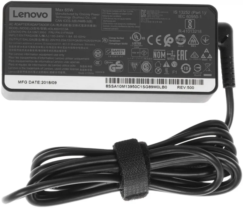 зарядное устройство для ноутбука Lenovo 65W Standard AC Adapter (USB Type-C)